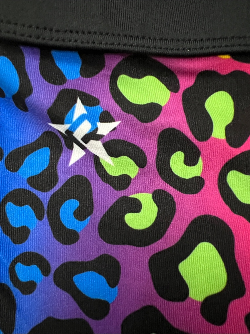 Rebel Athletic Cheer Athletics cheetah print shorts size YL - Picture 10 of 10